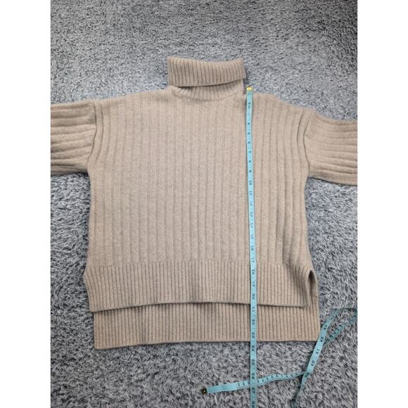 BPLAN Sweater Women Large Beige Long Sleeve Casual Wool Classiccore Turtleneck - Picture 3 of 7
